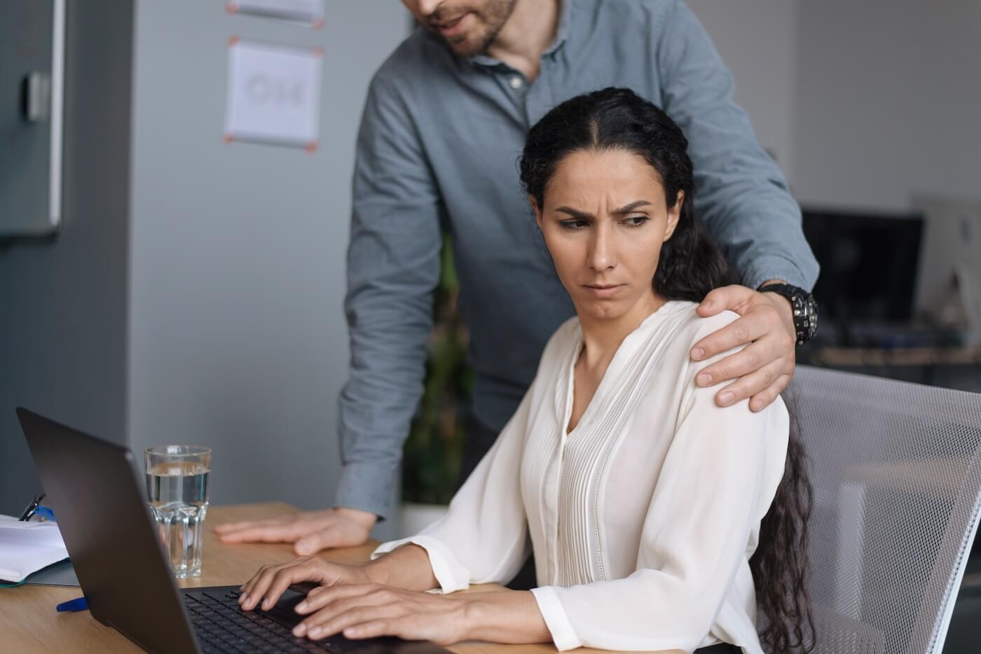 Suffering from offensive sexual behavior
